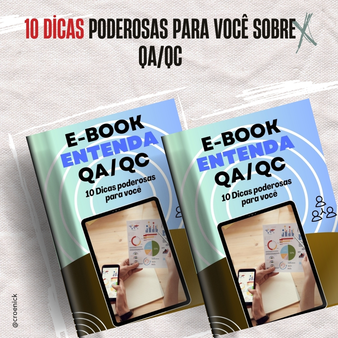 E-book Entenda o QA/QC – Guia técnico gratuito sobre controle de qualidade em mineração