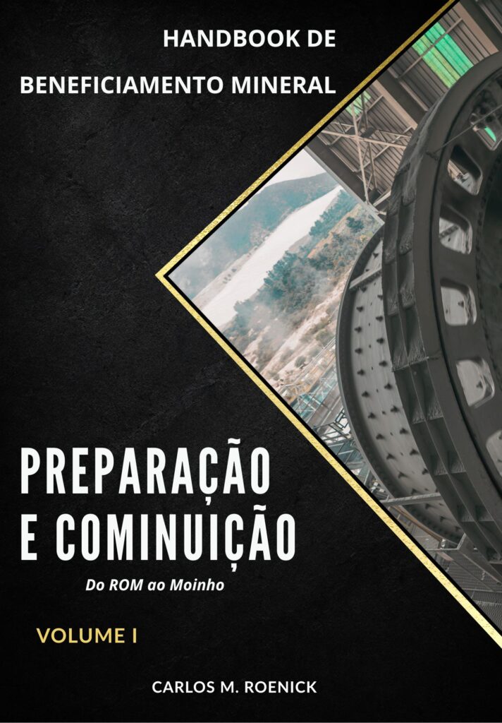 Capa do Handbook de Beneficiamento Mineral – Volume I – Preparação e Cominuição