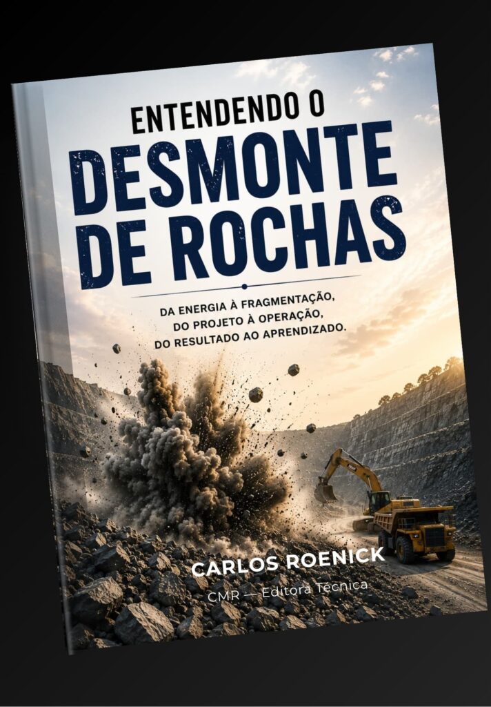Capa do livro Entendendo o Desmonte de Rochas, de Carlos Roenick